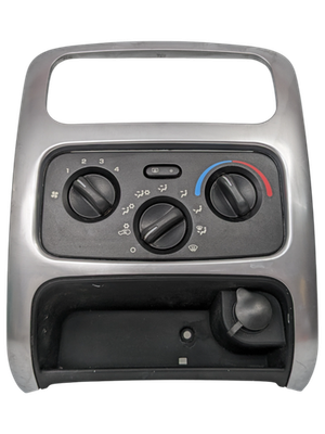 02-03 JEEP LIBERTY Heater A/C Air Temperature Climate Control W/Dash Trim Bezel