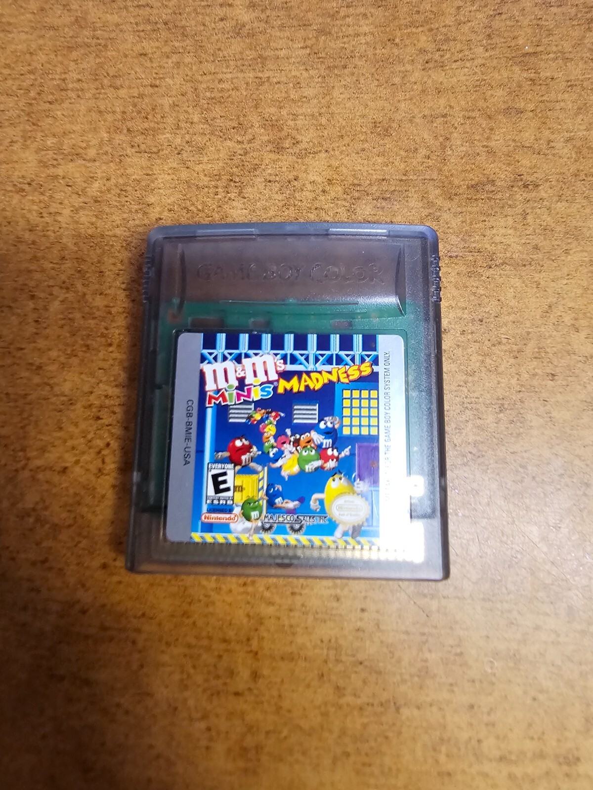M&M's Mini Madness (Nintendo Game Boy Color, 2000)(TESTED