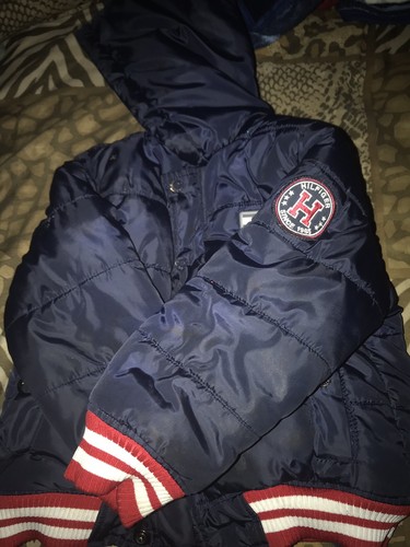 Tommy Hilfiger Boys Kramer Hooded Puffer Coat Size 5/6