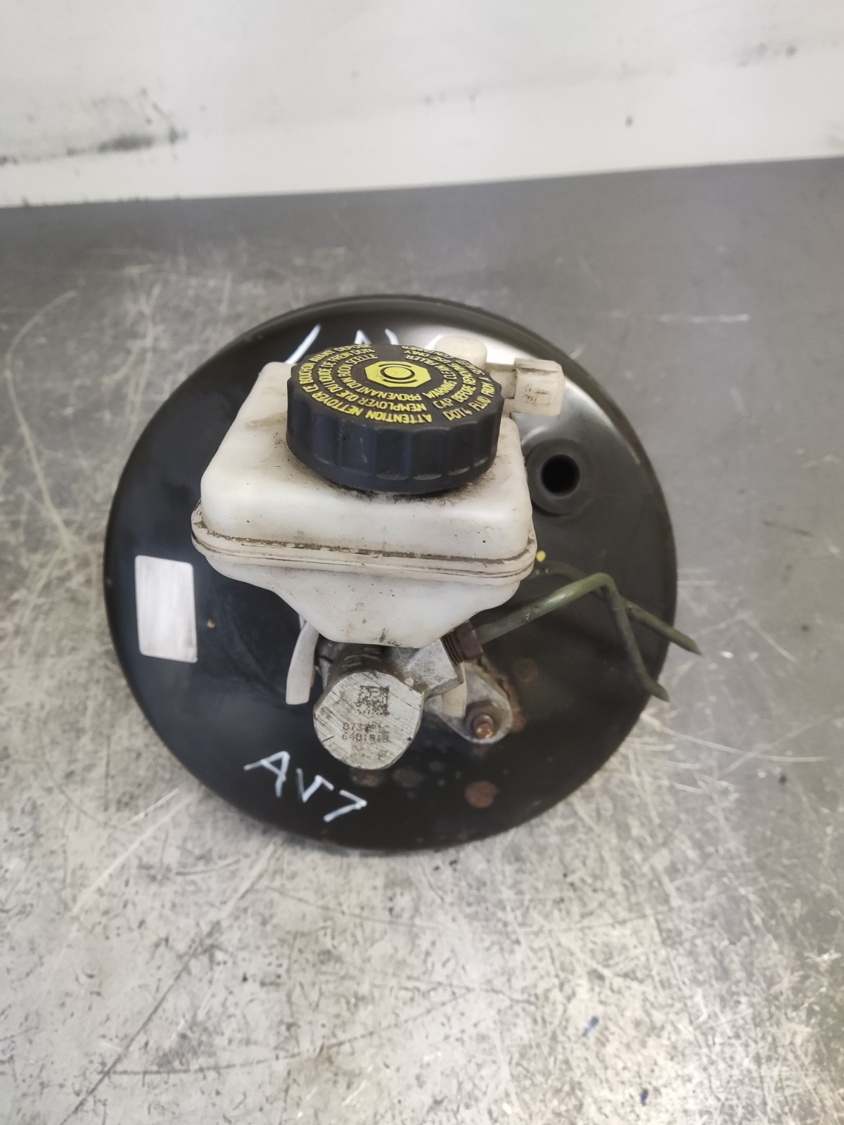 2013 Toyota Aygo Master Brake Cylinder Brake Servo