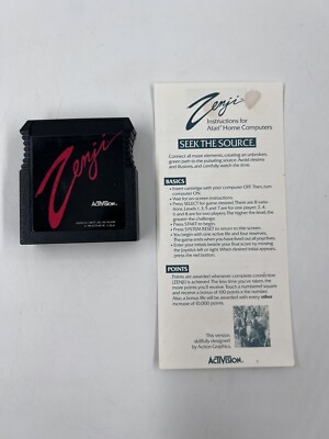 Zenji Atari 400 Home Computer Video Game 