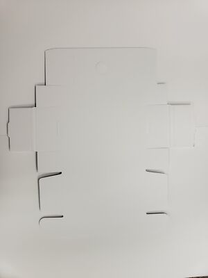 200 pcs E-Flute Large Cell Phone Empty Boxes White Generic