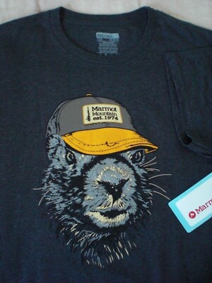 Marmot  Trucker  S/S Perf. T-Shirt, NWT - Men s Medium (M) - Charcoal Gray