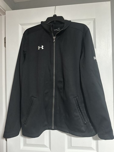 Under Armour ColdGear ジャケット LG Under Armour Cold Gear Jacket Men's LG Black Fleece Full Zip