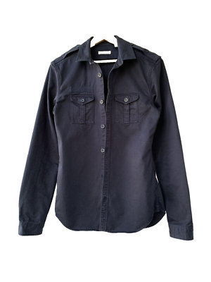 Burberry shirt top navy blue