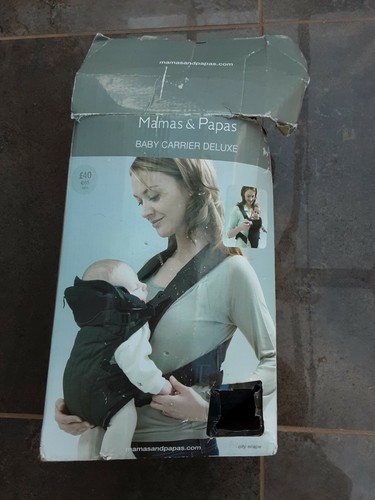 mamas and papas baby carrier deluxe