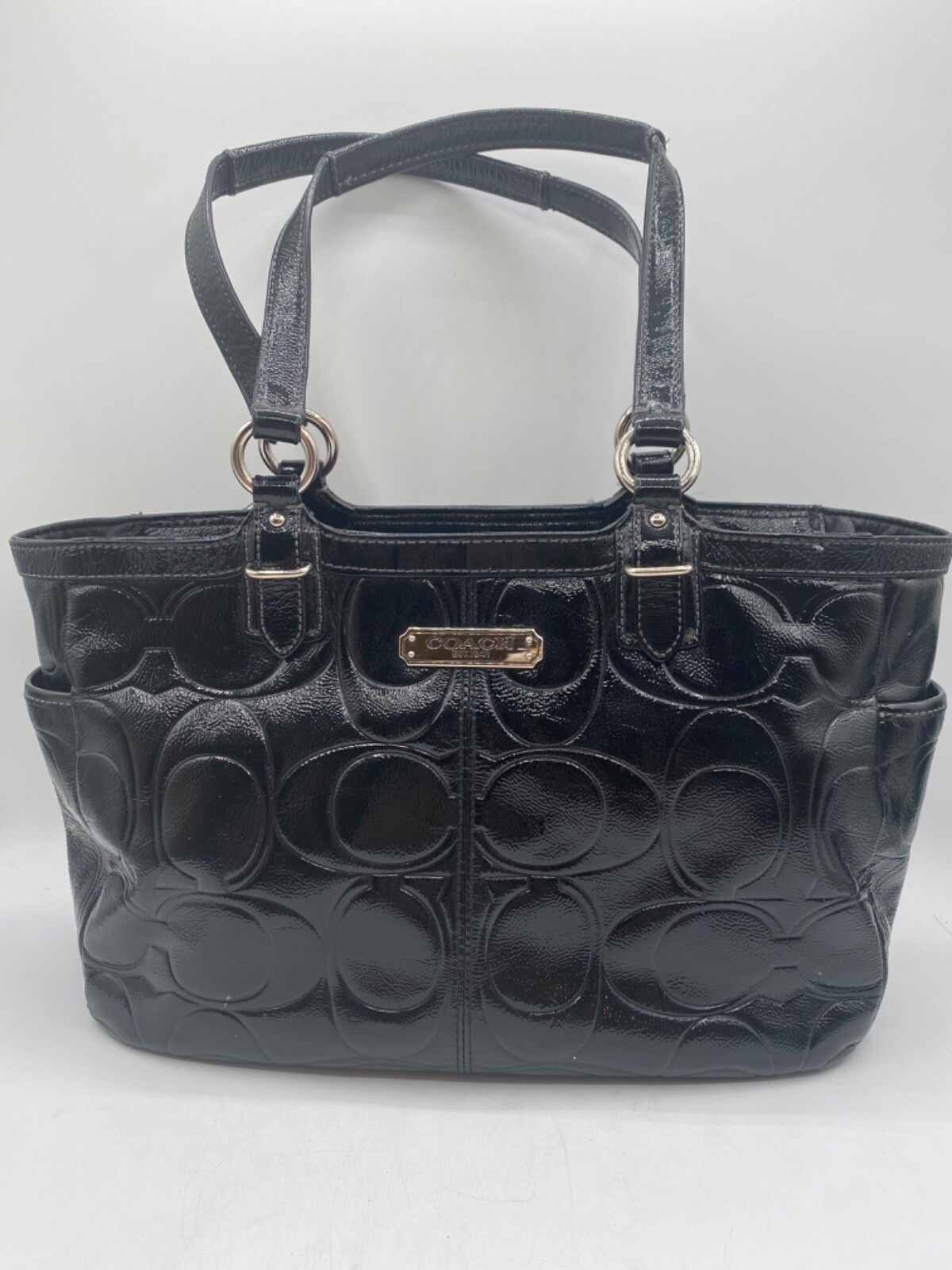 COACH Vintage Black Leather Tote Bag★ Coach Black Leather Tote Bag – Rediscover Vintage