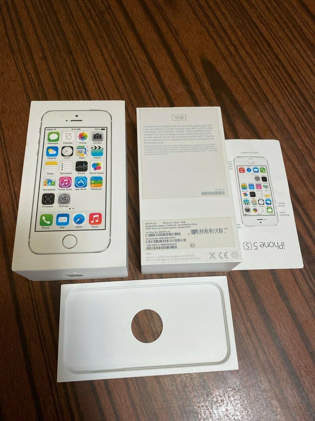 RETAIL BOX - Apple iPhone 5s - 16GB | eBay RETAIL BOX - Apple iPhone 5s - 16GB | eBay