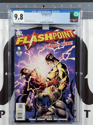 Flashpoint #5 CGC 9.8 **1st Appearance Pandora**DC Comics 2011**