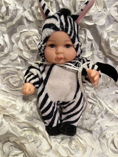 Baby Doll 9” In Zebra Costume