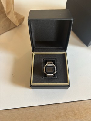 CASIO WATCH 50TH ANNIVERSARY CASIO RING WATCH CRW001-1 USA IN HAND