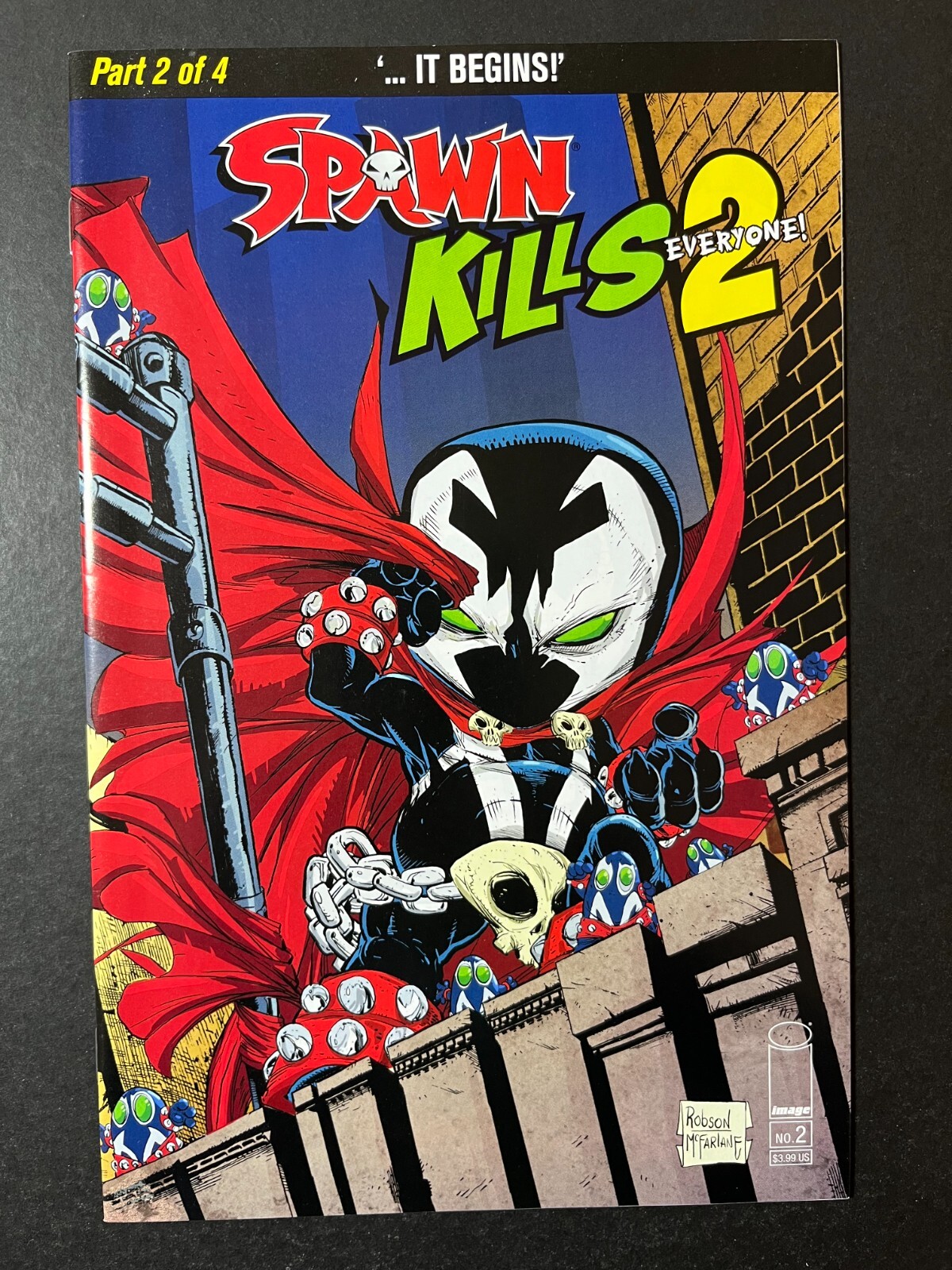 SPAWN KILLS EVERYONE! 2 #2 *NM OR BETTER!* (IMAGE, 2019