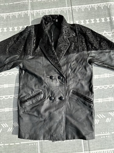 【PORTERNA】Garden pig jacket Pre-Owned! Preston & York Women's Genuine Pig Skin Leather