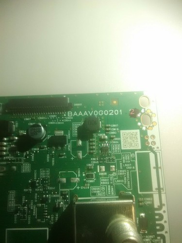 SANYO FW50D48F MAIN BOARD BAAAV0G0201