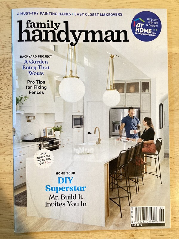 Family Handyman Magazine 2024 June ~ DIY Superstar ~ Painting