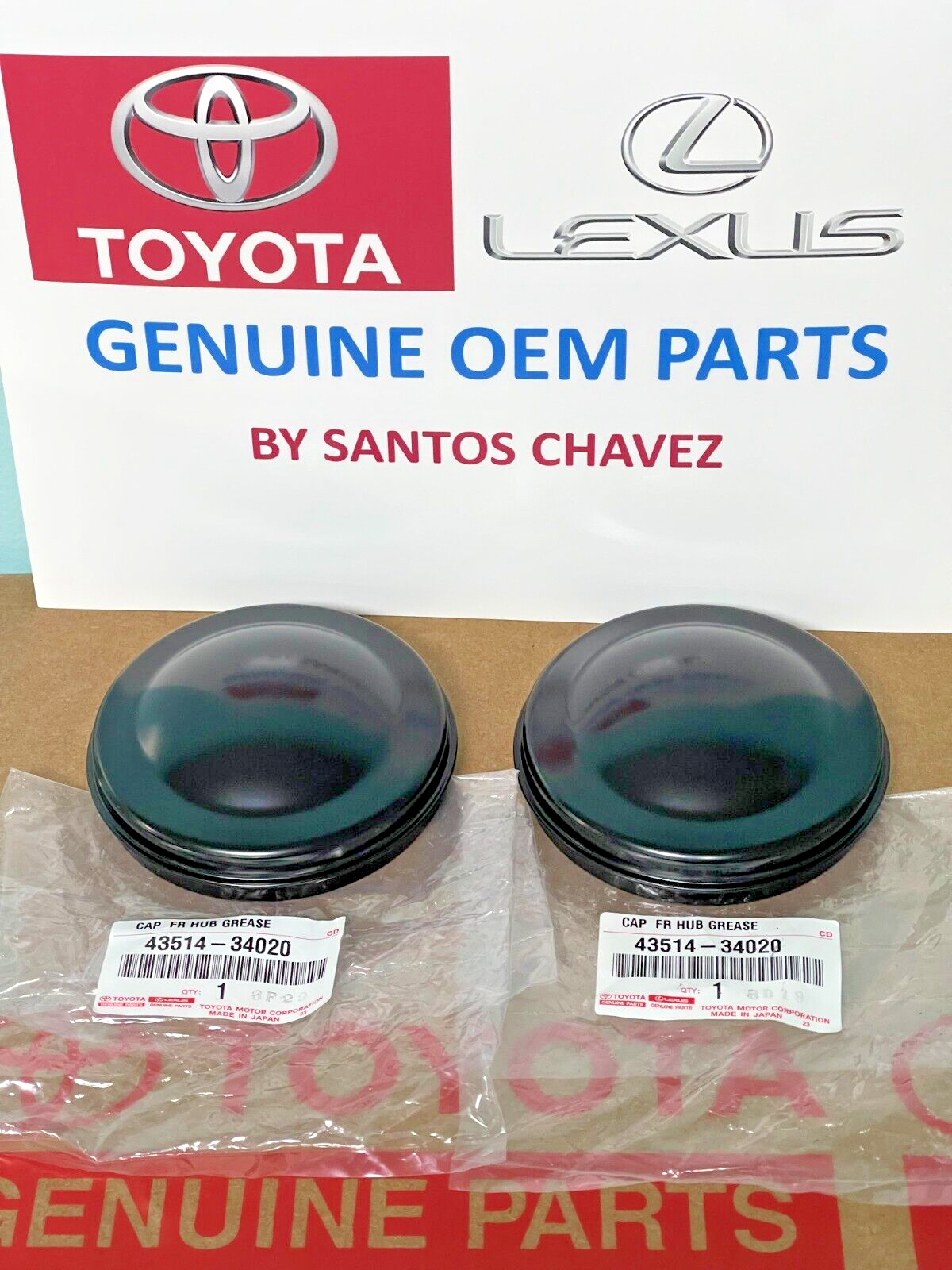 Toyota Tundra Wheel Center Caps ZSJO Genuine OE Parts 43514