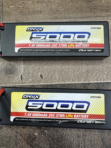Onyx 7.4V 5000mAh 25 C Hardcase LiPo Battery: XT90 DTXC1864 