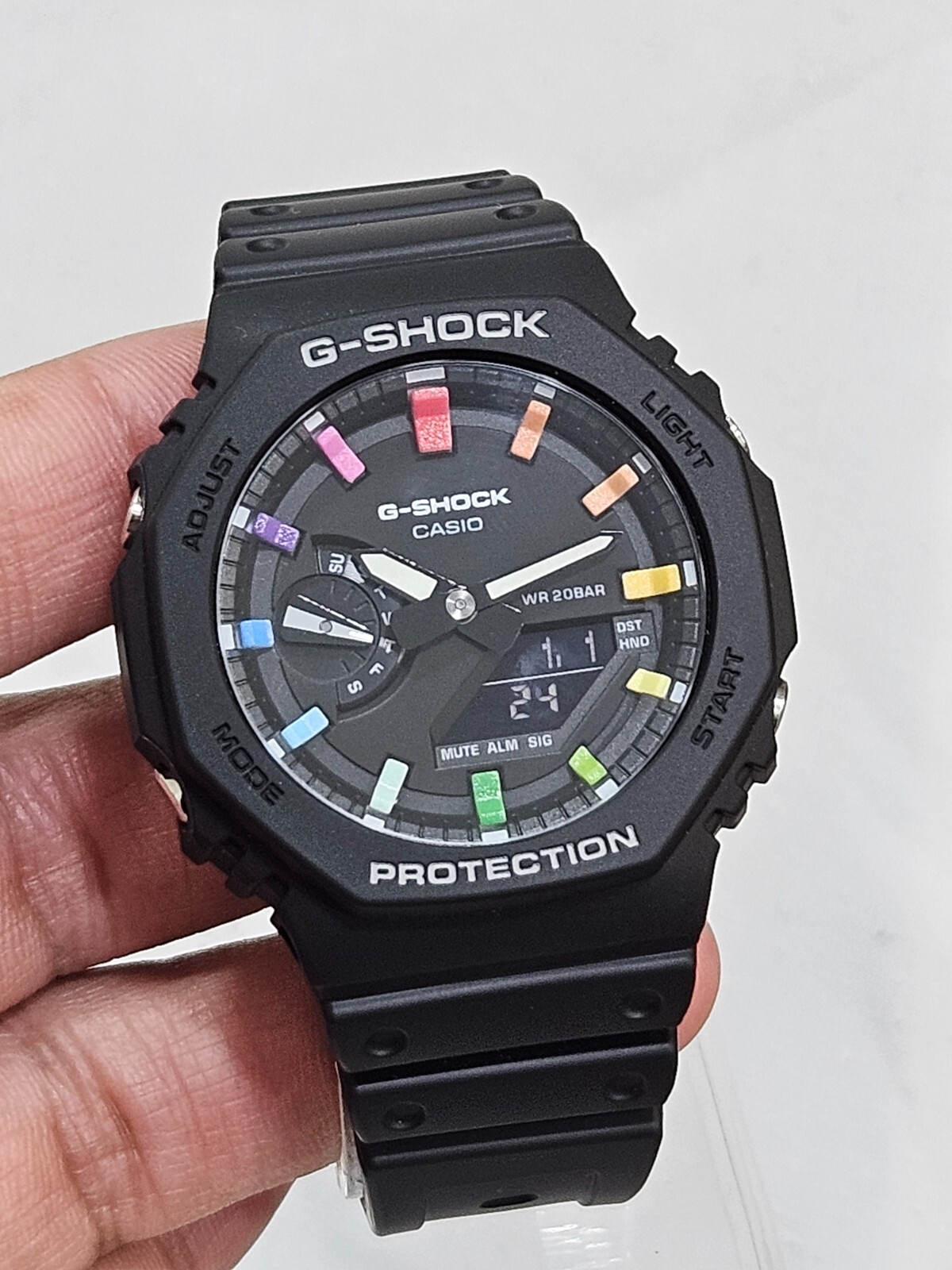 カシオ G-SHOCK カスタム GA-2100 MOD G-Shock 2100 Mod Tutorial - CasiOak - YouTube
