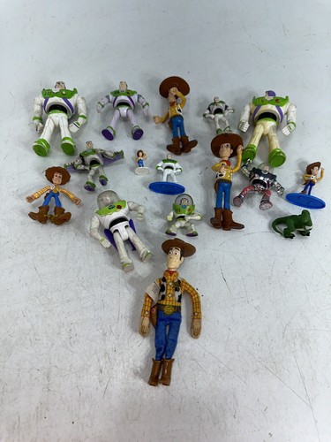Disney Toy Story Play Figures Buzz Lightyear Woody Rex Lot
