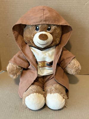Build a Bear (BaB) Star Wars Jedi Obi Wan Kenobi Plush Toy Brown Bear Plushie