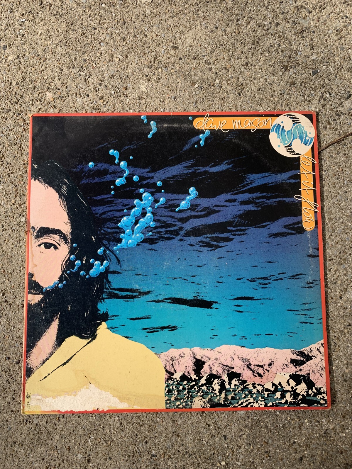 Dave Mason - Let It Flow - Columbia 1977 PC 34680 Pop Rock Album Vinyl LP - VG