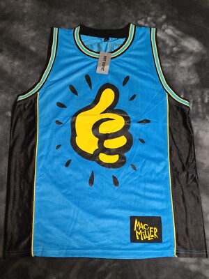 Mac Miller 92 Thumbs Up Most Dope Jersey Size Med Sleeveless Tank Top NOS