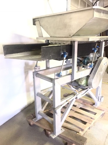 Vibrating Food Shaker Conveyor ,Stainless 18