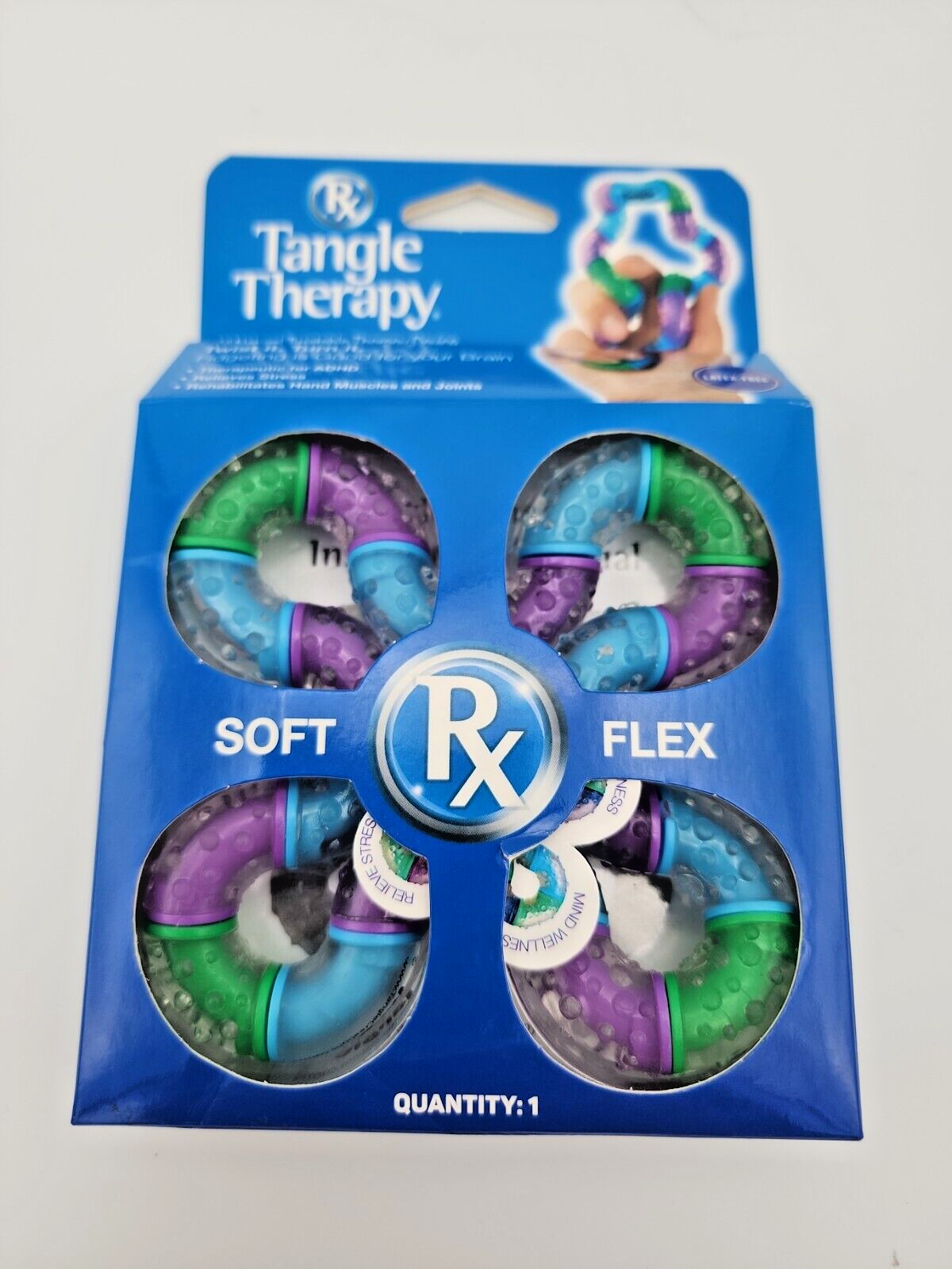 Rx Tangle Therapy Soft Flex Twistable Therapy Relieve Stress