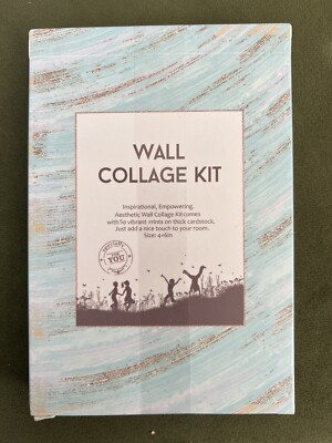 50-Pc Vintage Rock Posters Wall Collage Kit 4x6 Music Rock 60s 70s 80s NIB