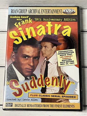 Suddenly (DVD, 1954, ALL REGION, B&W). Frank Sinatra. Troma. FACTORY SEALED.