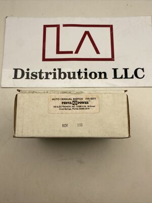 PENTA KB ELECTRONICS AUTO/MANUAL SWITCH 9377 NEW IN FACTORY PACKAGE