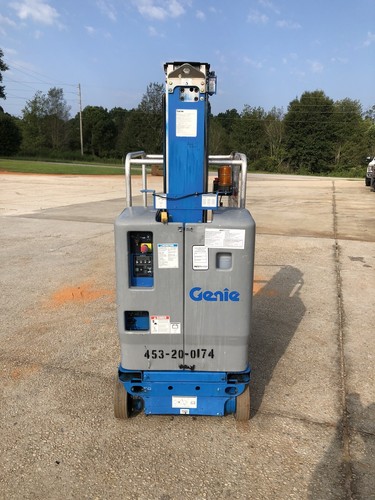 2012 Genie GR20 Drivable One Man Lift Electric Scissor Boom JLG Skyjack 20MVL