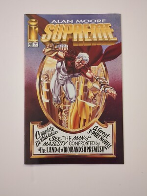 SUPREME #41  1st ALAN Moore Scripts Ordway Variant Cover Vol. 2