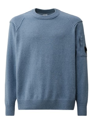 C.P. COMPANY C.P. COMPANY MANN MAGLIA GIROCOLLO MITTELBLAU 19237