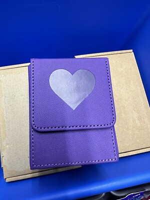 Purple I Choose U!  Trading Card Solutions Toploader Storage Box