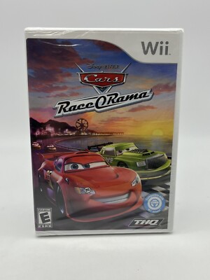 Disney Pixar Cars Race-O-Rama (Nintendo Wii, 2009) Lightning McQueen, NEW Sealed