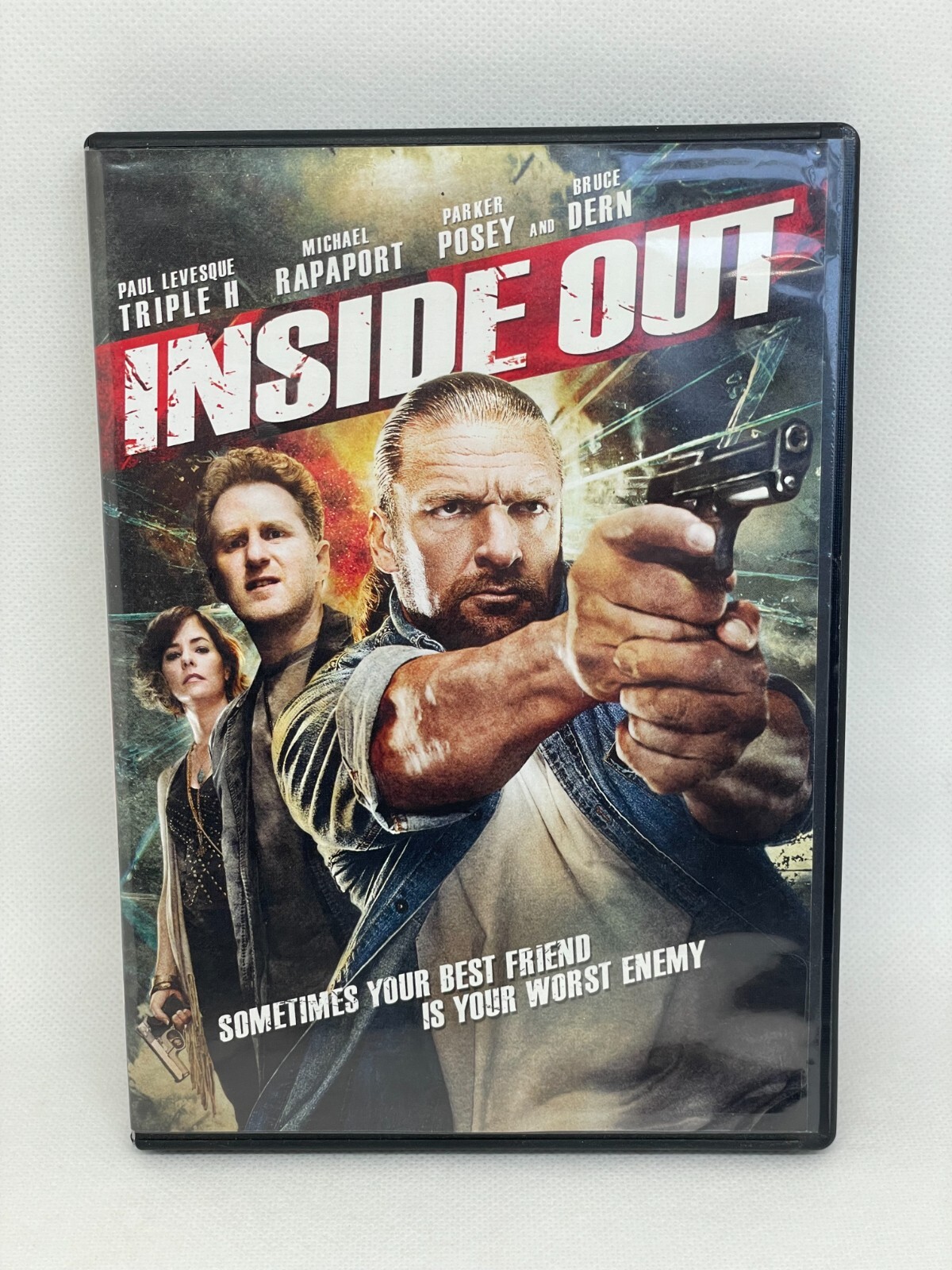 INSIDE OUT (DVD, 2011, WS) Triple H, Michael Rapaport