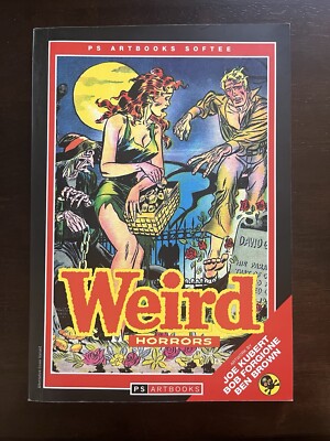 PS Artbooks WEIRD HORRORS Vol 2 TP ALTERNATIVE COVER VARIANT Joe Kubert Pre Code