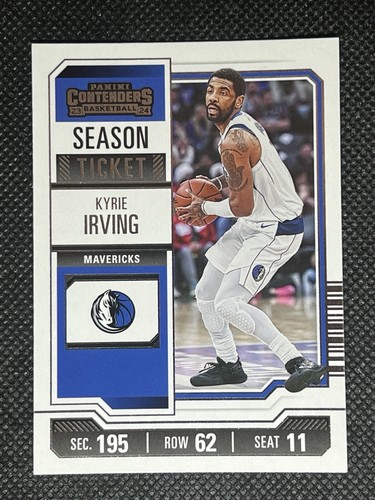 2023-24 Panini Contenders KYRIE IRVING #25 Dallas Mavericks 2023-24 Panini Contenders KYRIE IRVING #25 Dallas Mavericks
