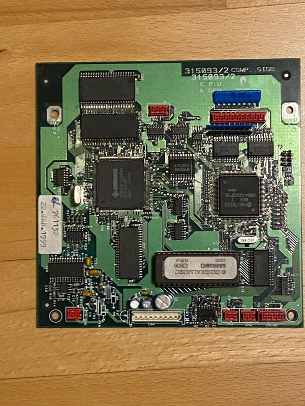 Gem   Generalmusic Cpu Board Rp Piano    761132  315093 /2  Neu