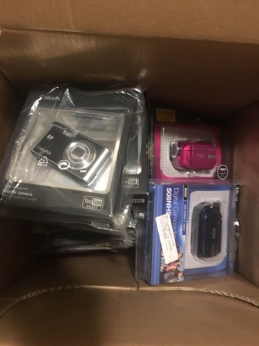 LOT Of 24 Item! Cameras,Camcorders, And iPad’s 16GB Gen4! Tested & Working!