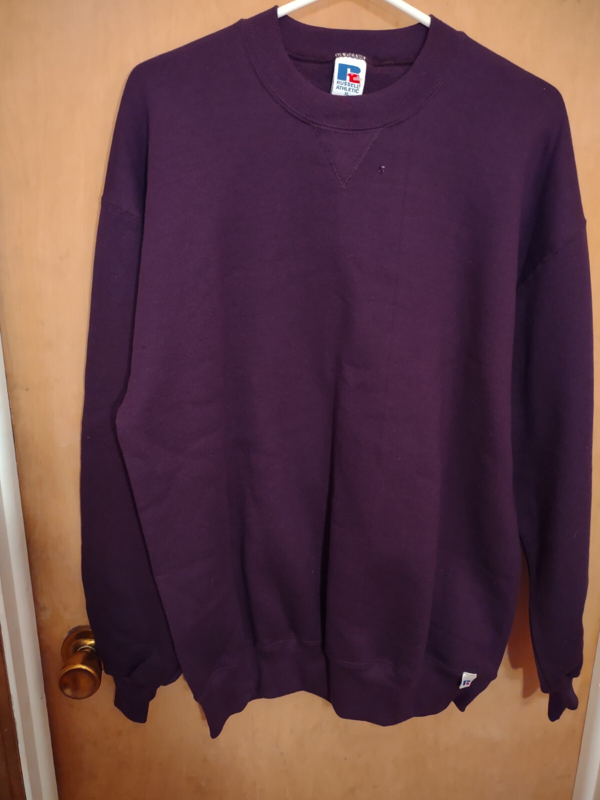Vintage Russell Athletic Sweatshirt Sz XL Made USA Purple Vintage Russell Athletic Sweatshirt Sz XL Made USA Purple