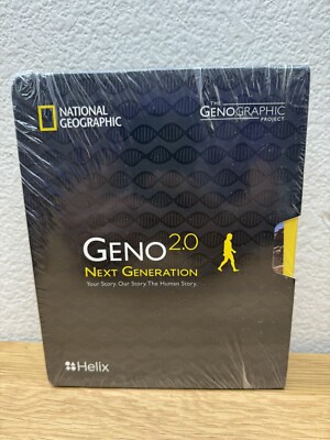 National Geographic Geno 2.0 Next Generation, Helix DNA Kit 4595 EXP: 1/112020