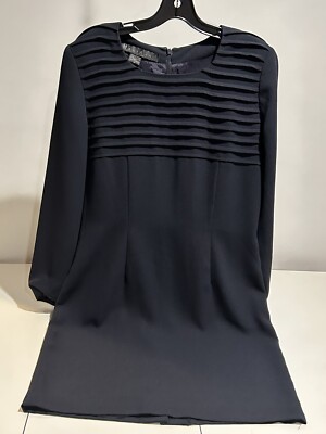 Marianna Women s Navy Blue Lined Dress Size 12