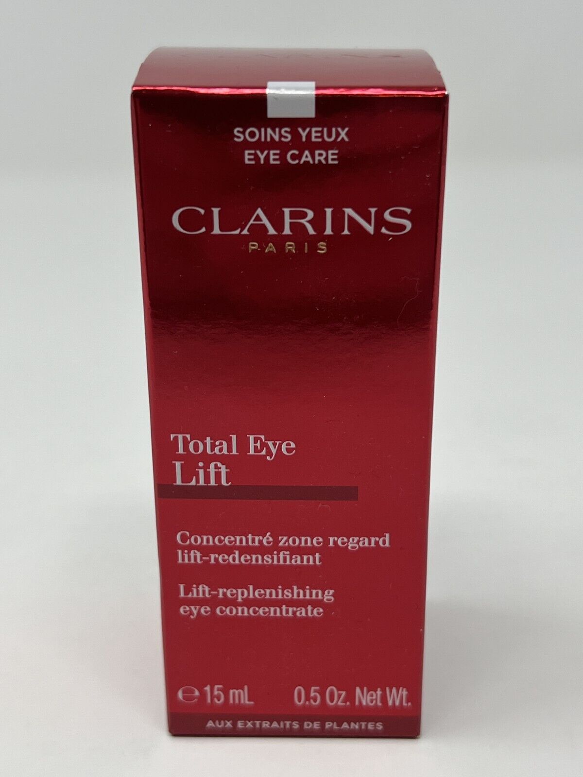 Clarins Total Eye Lift Concentrate 15 ml./ 0.5 oz. New In Box