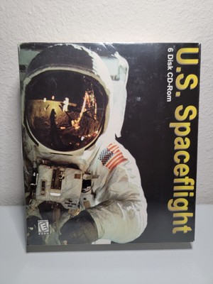U.S. SPACEFLIGHT 6 DISK CD-ROM Saturn Five PC MERCURY GEMINI SKYLAB ISS SPACE
