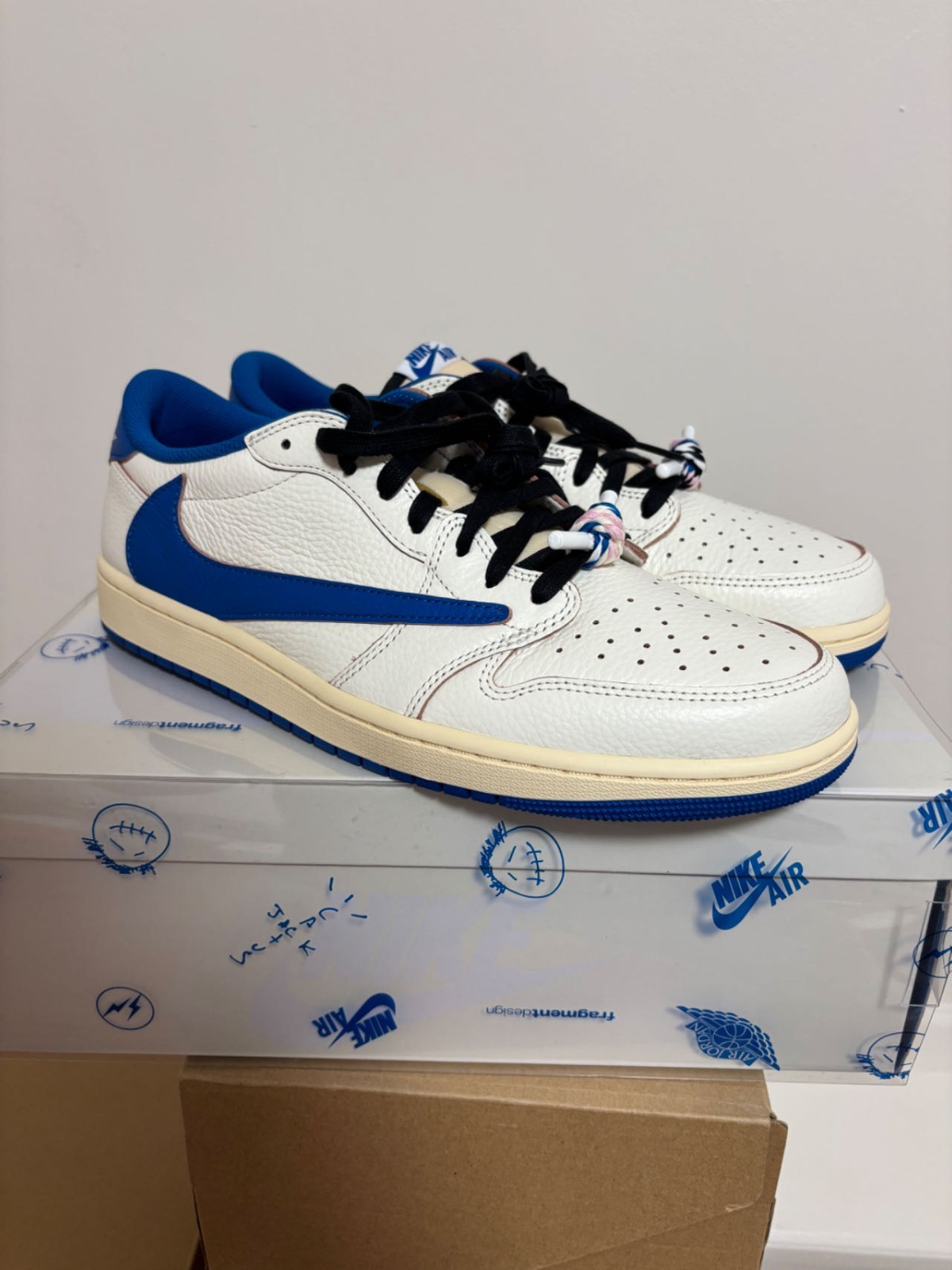 Unreleased Travis Scott Fragment 2.0 Air Jordan 1 Low Dm7866