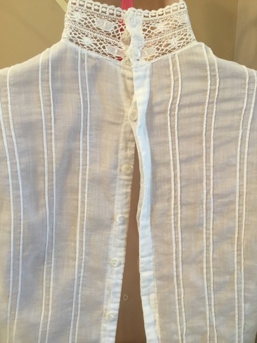 Vintage, White 1900’s Period Style Skirt & Blouse Great For Museum or Display