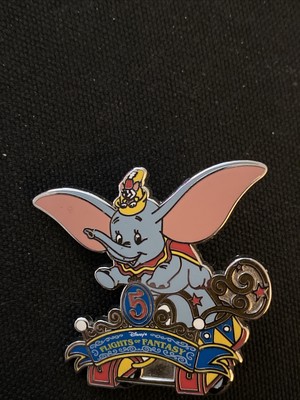 Disney Pin HKDL Hong Kong Dumbo Flights of Fantasy Parade 2011 Magic Access