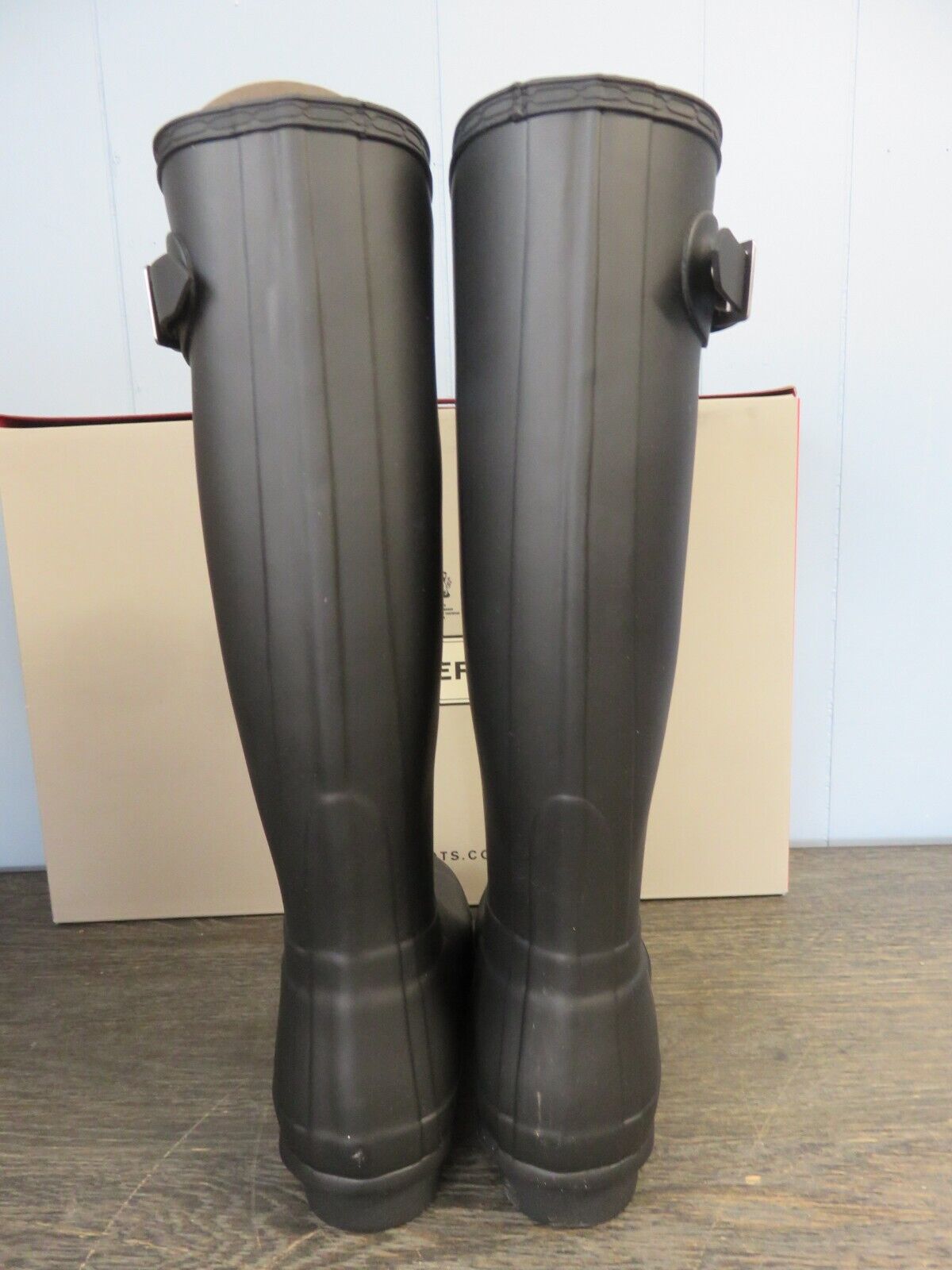Hunter Women's Original Tall Rain Boot Black 6 7 8 9 10